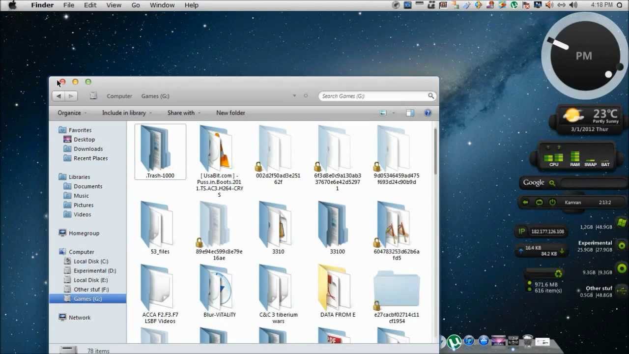 Mac os x theme for windows 7 transformation pack for windows 10